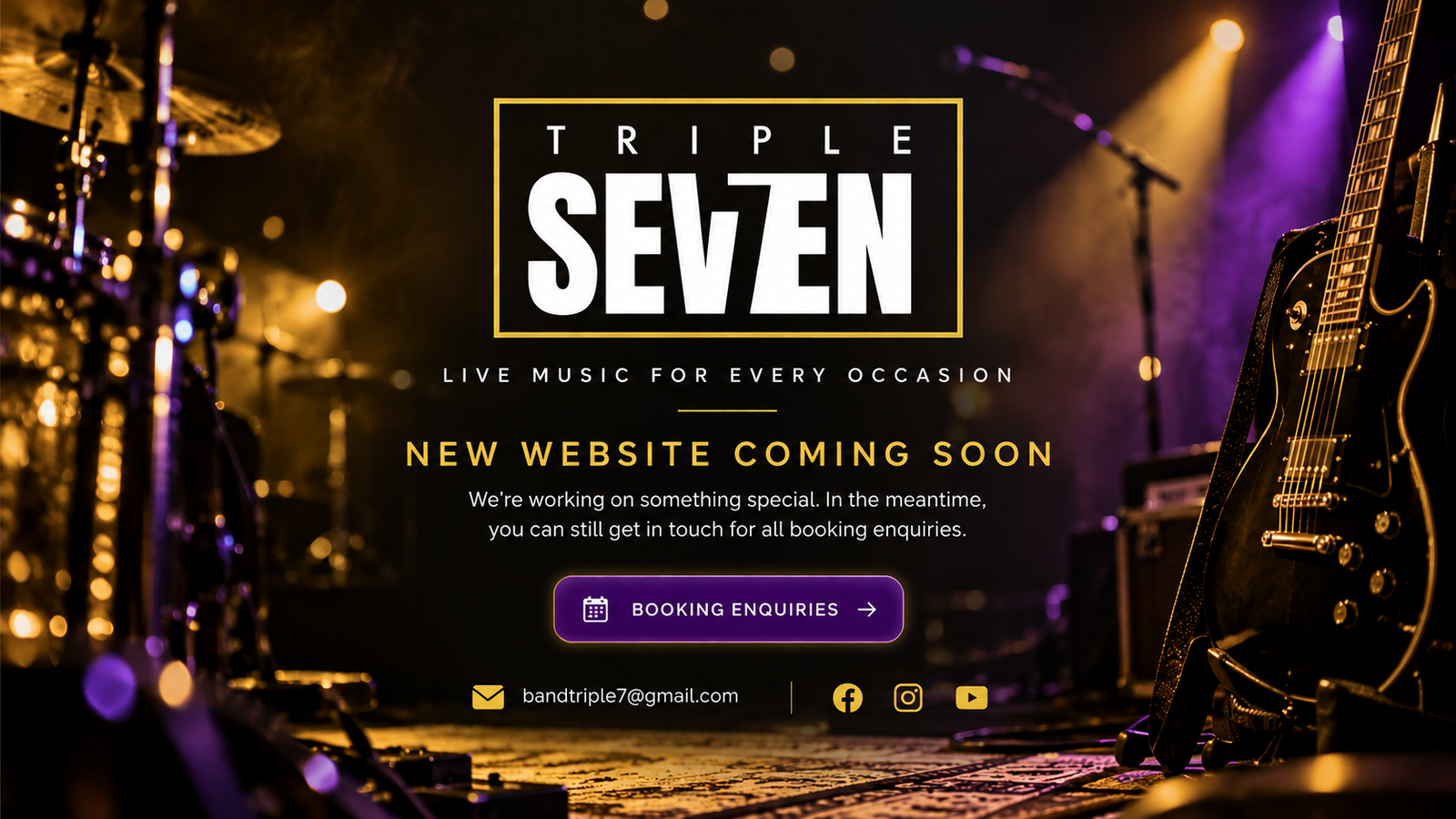 Triple Seven Band: Site Coming Soon
